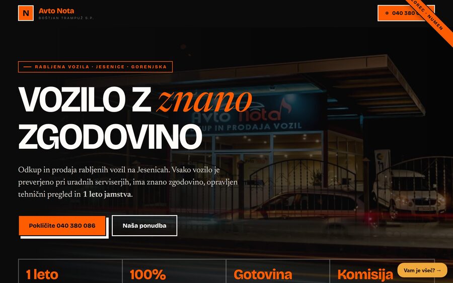 Auto sales — Automotive · retail